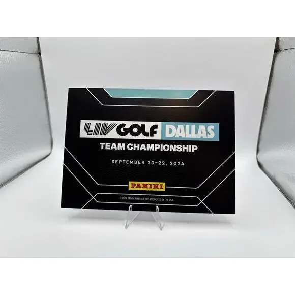 Panini LIV Golf, Cleeks GC Card Dallas Championship,Meronk,Bland,Kaymer,Samooja. - Picture 2 of 2